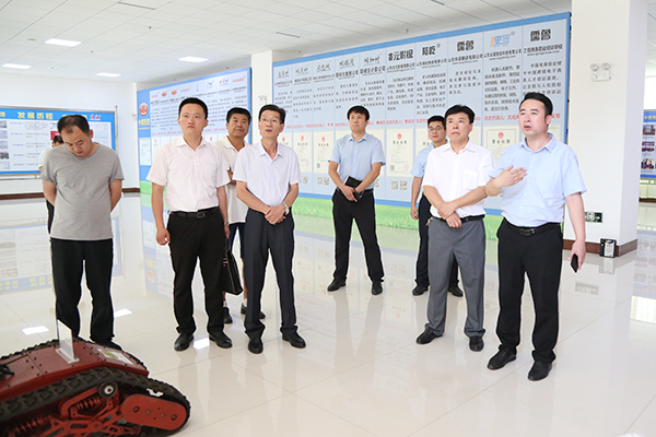 Warmly Welcome The Leaders Of Jining Technician College To Visit China Coal Group For Cooperation