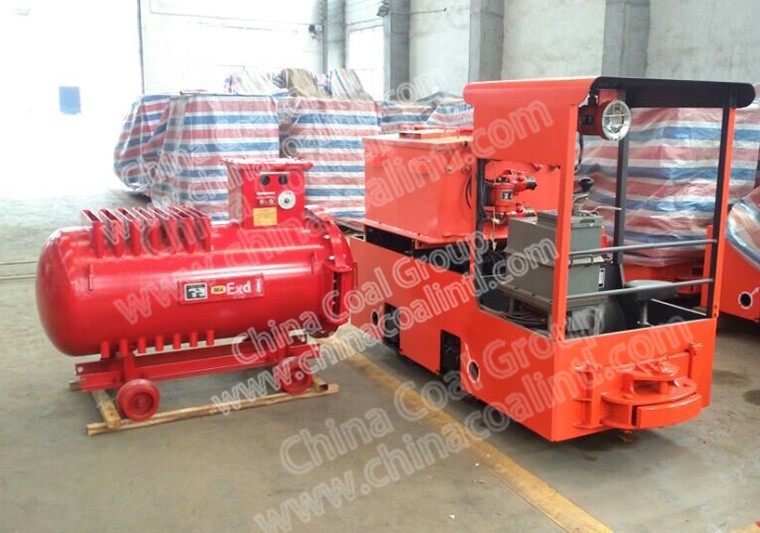 CTY18/6、7、9G 18 Tons Explosion-proof Mining Locomotive