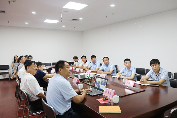 China Coal Group And The Science And Technology Association Leaders to Visit The Jining Intelligent Construction Technology Incubation Base For Investigation