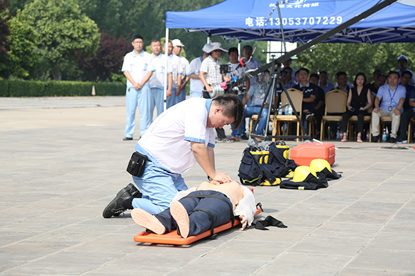 China Coal Group Was Invited To Emergency Rescue Drills For Hazardous Chemicals Accidents In Jining High-Tech Zone