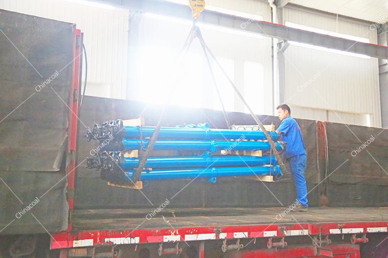 China Coal Group Sent A Batch Of Suspended Hydraulic Props To Shanxi Province China Coal Group Sent A Batch Of Suspended Hydraulic Props To Shanxi Province