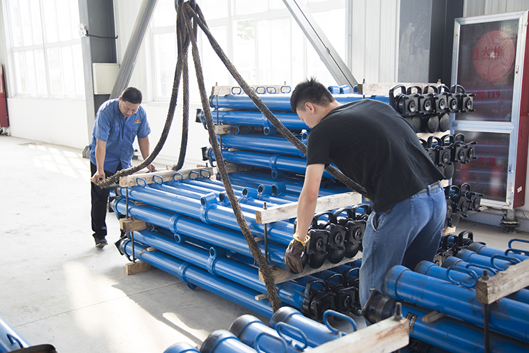 China Coal Group Sent A Group Of Mining Hydraulic Prop Equipment To Shanxi Province