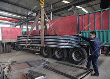 China Coal Group Sent A Batch Of U-Shaped Steel Support To Heilongjiang Province