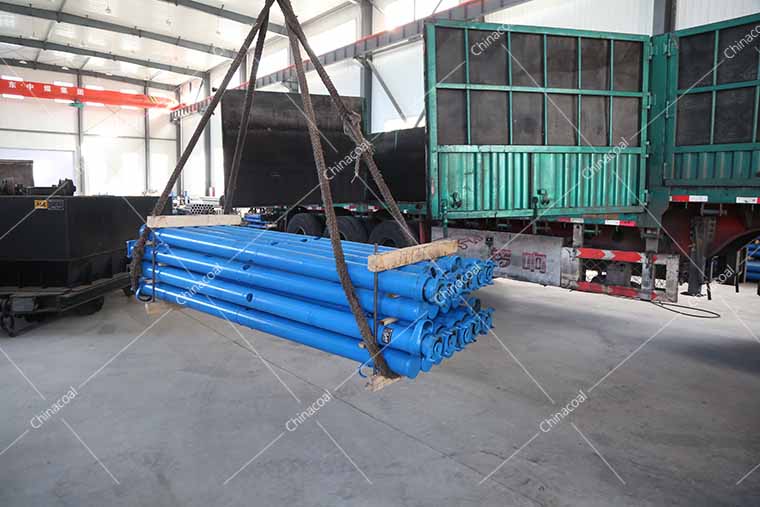 China Coal Group Sent A Batch Of Mining Hydraulic Props To Shanxi Province