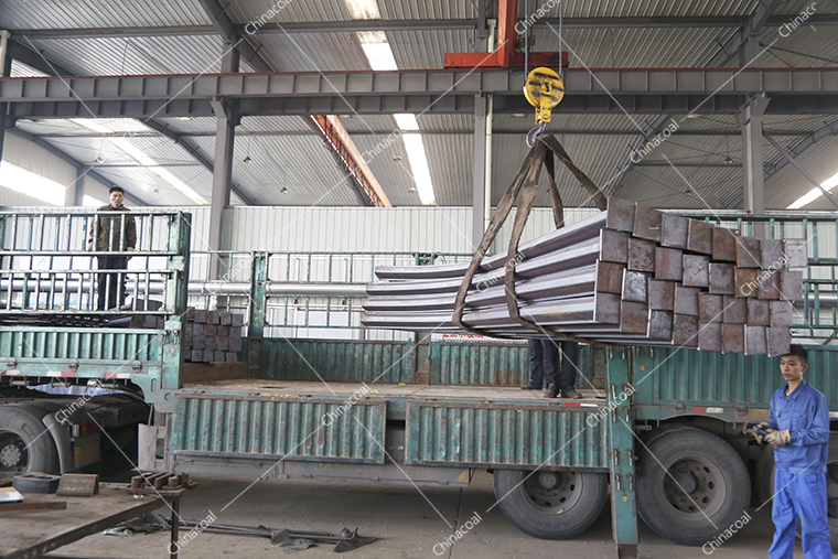 China Coal Group Sent A Batch Of  U-Shaped Steel Brackets To Heihe City, Heilongjiang Province 