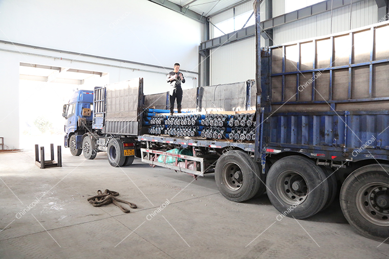 China Coal Group Sent A Batch Of Mining Single Hydraulic Props To Xinjiang