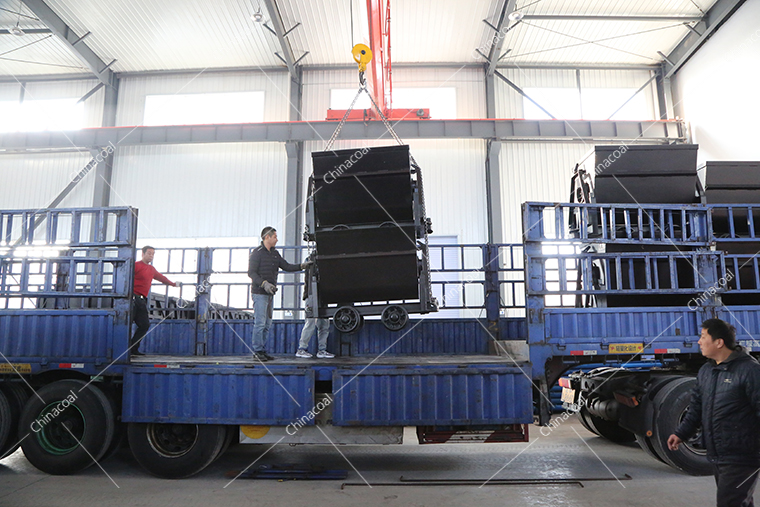 China Coal Group Sent A Batch Of Bucket Tipping Car To Dandong Liaoning Province