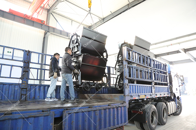 China Coal Group Sent A Batch Of Bucket Tipping Car To Dandong Liaoning Province