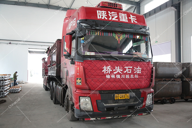  A Batch Of Mining Single Hydraulic Props Of China Coal Group Sent To Shanxi Province