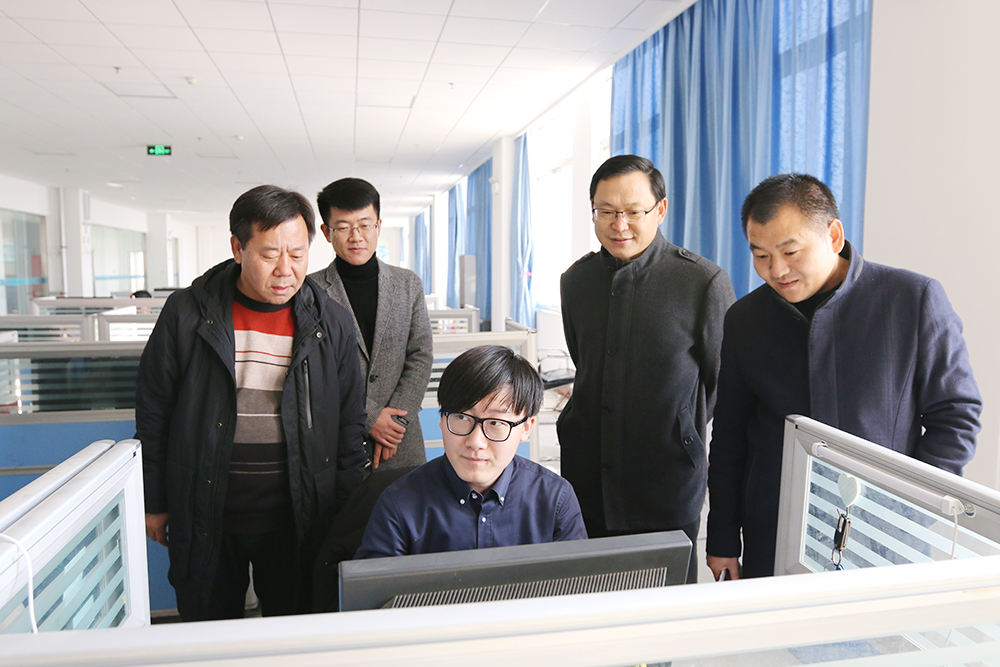 Warmly Welcome The Leaders Of Jining Technological Education Group To Visit Shandong Tiandun
