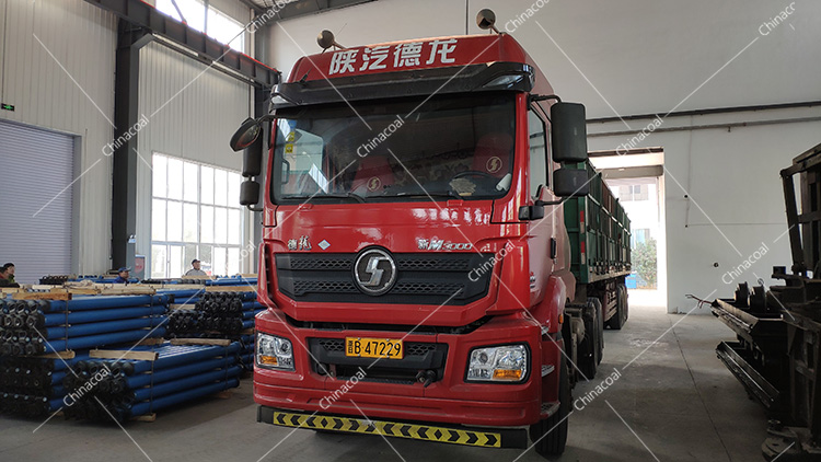 China Coal Group Sent A Batch Of Mining Single Hydraulic Prop Equipment To Shanxi Province