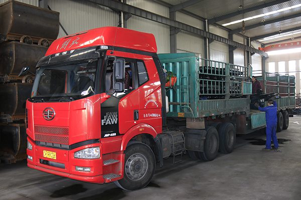 A Batch of Flat Mine car of China Coal Group Sent to Harbin