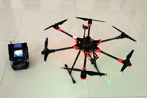 Six-axis Aerial Drone Independently Developed By China Coal Group Make a Successful Trial Flight