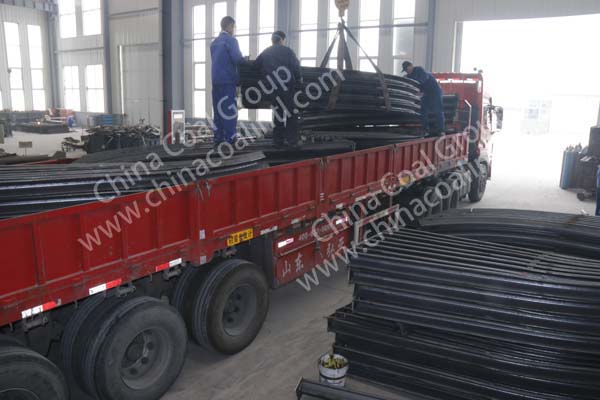 100 Sets of Mining U Steel Support Sent to Changzhi,Shanxi Province