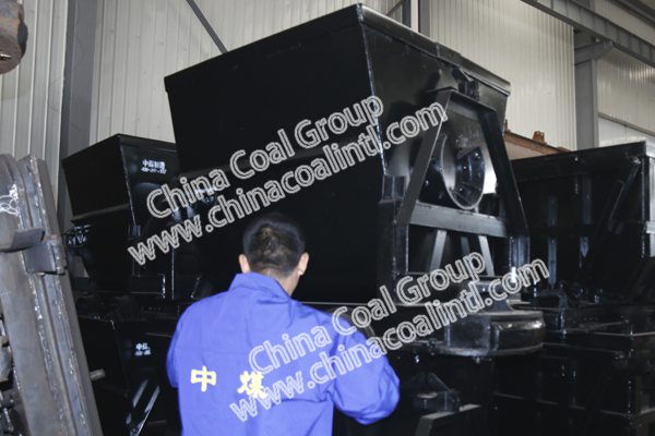 A Batch of Bucket-tipping Mine Cars of China Coal Group Sent to Huaiyin District of Ji'nan