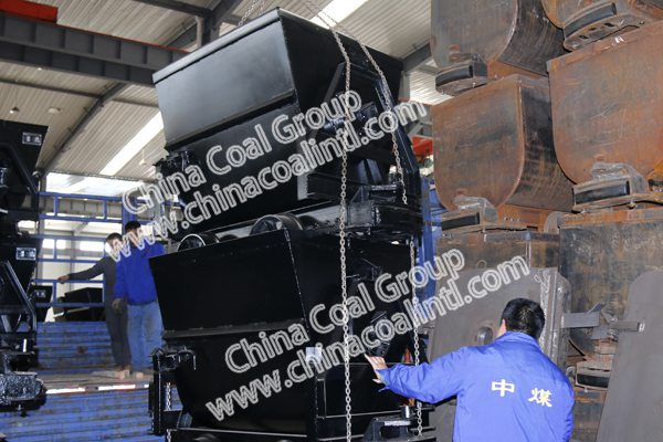 A Batch of Bucket-tipping Mine Cars of China Coal Group Sent to Huaiyin District of Ji'nan