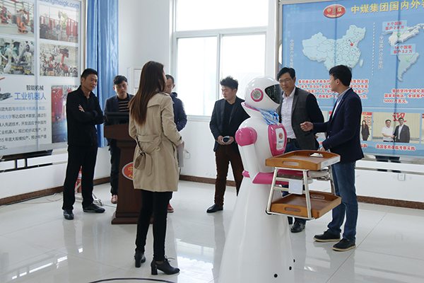Warmly Welcome Merchants from Xuzhou to China Coal Group for Purchasing Intelligent Robots