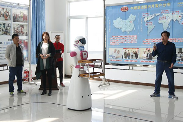 Warmly Welcome Jiuquan Merchants to Visit China Coal Group for the Procurement of Intelligent Robot