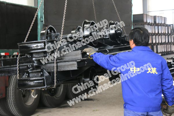 A Batch of Flat Mine Cars of Shandong China Coal Group sent to Linfen of Shanxi Province