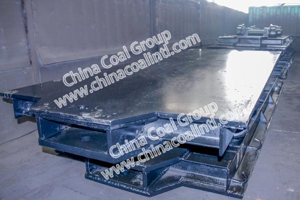 A Batch of Flat Mine Wagons of Shandong China Coal Group Sent to Linfen of Shanxi Province