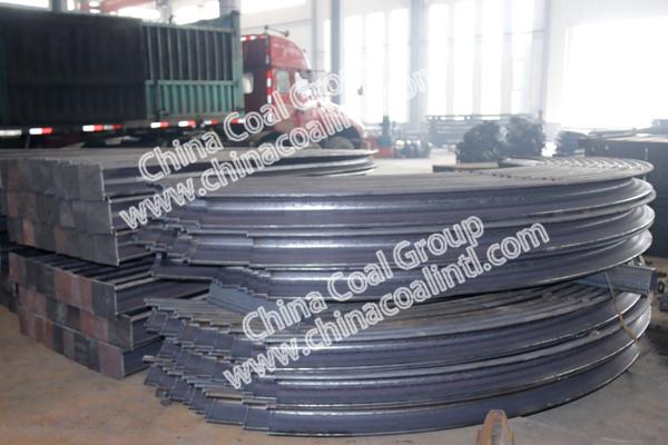 100 Sets Mining Steel Arch Supports of China Coal Group Sent to Changzhi of Shanxi Province