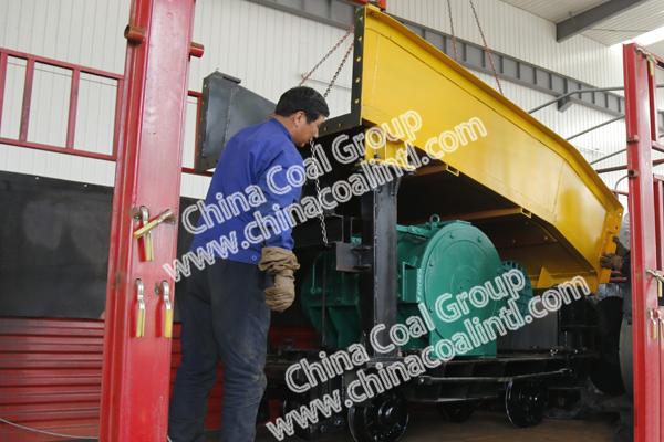 A Batch of Scraper Loader of China Coal Group Sent to Qinyuan county, Shanxi Province