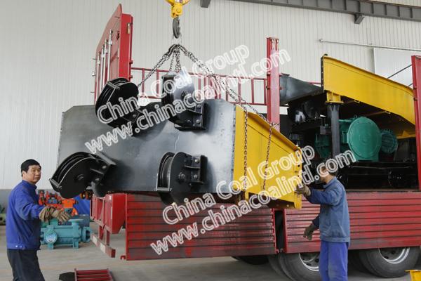 A Batch of Scraper Loader of China Coal Group Sent to Qinyuan county, Shanxi Province