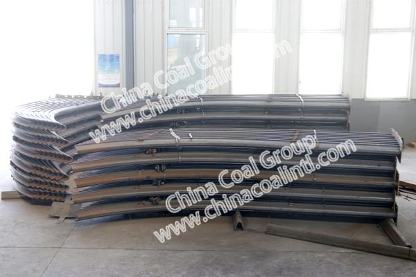 100 Sets Mining U Steel Supports of China Coal Group Sent to Thailand By Huangdao Port