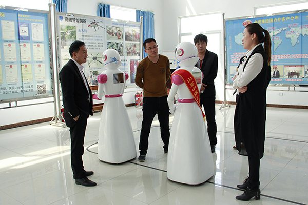 Warmly Welcome Linyi Merchants to Visit China Coal Group for Purchasing Intelligent Robot