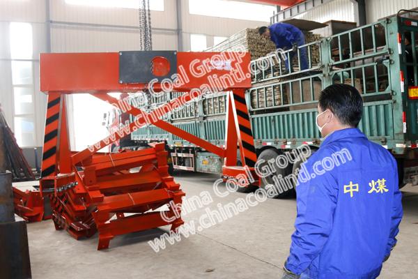 A Batch of New Modified Buffer Stops of China Coal Group Sent to Qiqihar