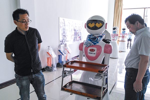Kate Robot Sales Service Center of China Coal Group Established in Jiuquan of Gansu