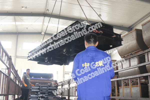 A Batch of Flatbed Mine Cars of China Coal Group: Be Ready to Yuanping, Shanxi Province