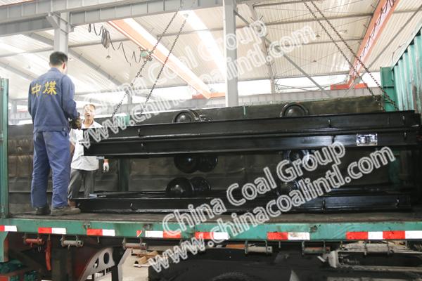 A Batch of New Type Flat Mine Cars Sent To Lvliang,Shanxi Province 