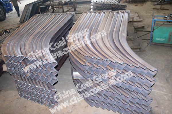 200 Underground Steel Arch Supports Sent To Hami City, Xinjiang Province
