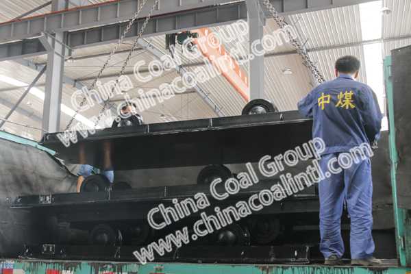 A Batch of New Type Flat Mine Carts from China Coal Group Sent to Gujiao City, Shanxi Province