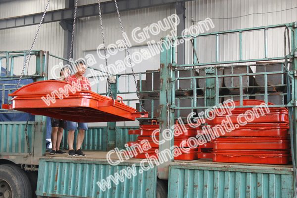 A Batch of Explosionproof Refuge Chamber Door of Shandong China Coal Group Sent to Heilongjiang Province