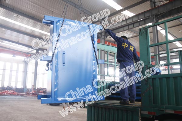 A Batch of Mining Doors of China Coal Group Sent to Xi'an city of Shanxi