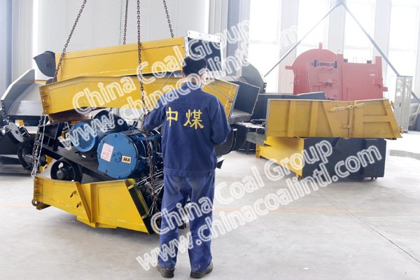 A Batch of Large Mining Equipment Scraper Loaders of China Coal Group Sent to Jilin Province