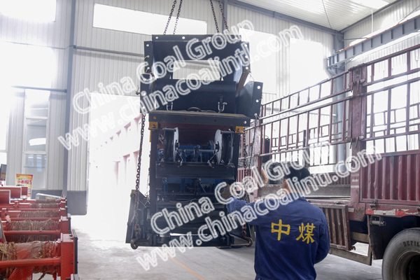 A Batch of Large Mining Equipment Scraper Loaders of China Coal Group Sent to Jilin Province