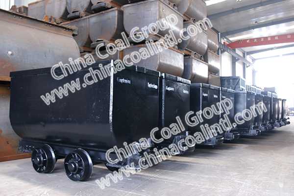 A Batch of Fixed Mine Cars of China Coal Group Exported by Tianjin Port