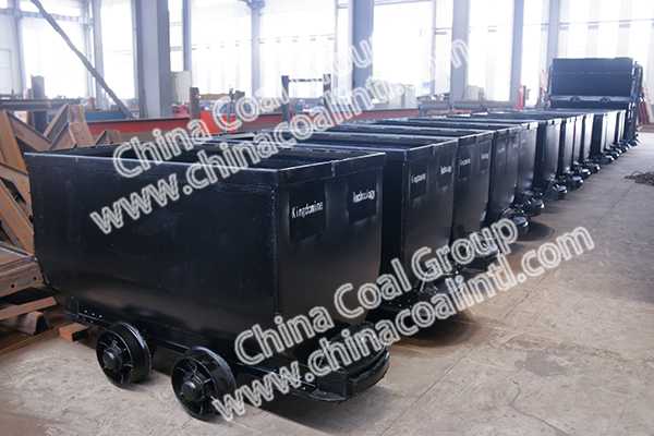 A Batch of Fixed Mine Cars of China Coal Group Exported by Tianjin Port