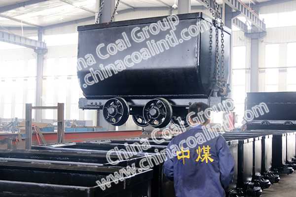 A Batch of Fixed Mine Cars of China Coal Group Exported by Tianjin Port