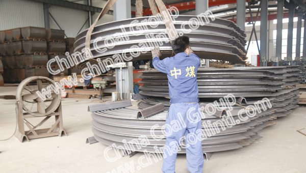 200 Sets New Model U Steel Support of Chia Coal Group Sent to Ya’an, Sichuan