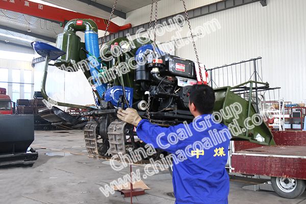 A Batch of Rice Harvesters Ready of China Coal Group for Changsha City of Hunan Province A Batch of Rice Harvesters Ready of China Coal Group for Changsha City of Hunan Province