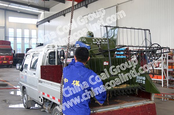 A Batch of Rice Harvesters Ready of China Coal Group for Changsha City of Hunan Province