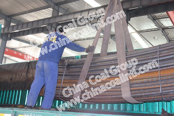 A Batch of U Steel Arch Support of China Coal Group Sent to Xiangyuan District of Shanxi Province