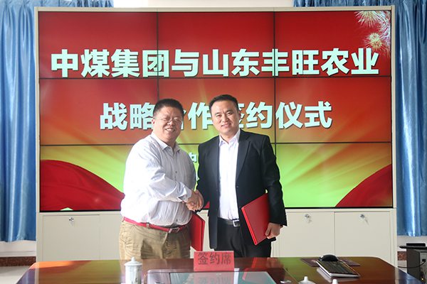 Shandong China Coal Group Held Strategic Cooperation Signing Ceremony With Shandong Feng Wang Agriculture Machinery Co., Ltd