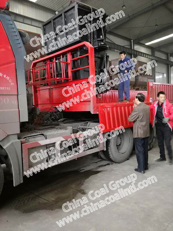 A Batch of Side Dump Mine Cars of Shandong China Coal Group Sent to Shangrao City, Jiangxi Province