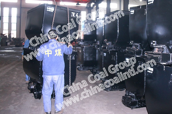 Fixed Mine Wagon of China Coal Group Sent To Lvliang, Shanxi Province