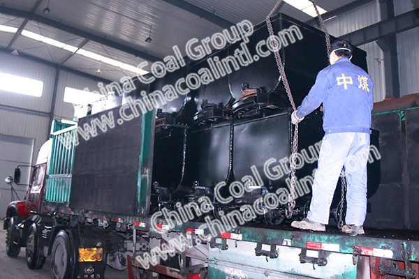 Fixed Mine Wagon of China Coal Group Sent To Lvliang, Shanxi Province